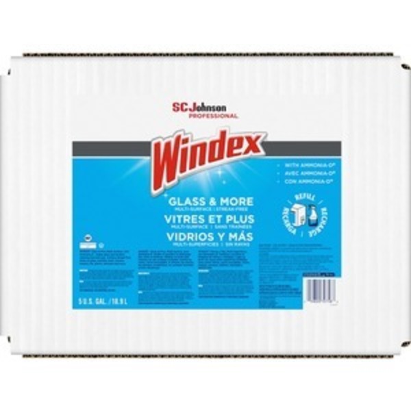 Windex Cleaner, Glass, Baginbox SJN696502